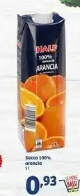 In'S Mercato Half 100% Succo Di Arancia Da Concentrato 1000 G(ml) offerta