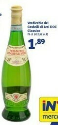 In'S Mercato Castelli Verdicchio Del Di Jesi Doc Classico offerta