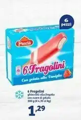 In'S Mercato Pascia 6 Fragolini Con Gelato Alla Fragola offerta