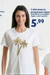 T-shirt Donna In Jersey