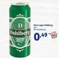 In'S Mercato Dahlberg Birra Lager offerta