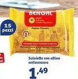 In'S Mercato Bengal Salviette Con Attivo Antizanzara offerta