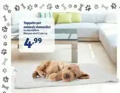 In'S Mercato Tappeto Per Animali Domestici In Microfibra offerta