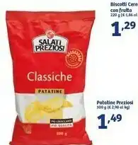 In'S Mercato Salati preziosi Patatine Classiche 500 G(ml) offerta