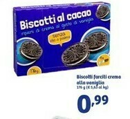 In'S Mercato Biscotti Farciti Crema Alla Vaniglia offerta