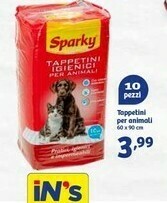 Sparky Tappetini Per Animali