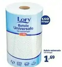 In'S Mercato Lory Rotolo Universale offerta