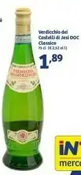In'S Mercato Castelli Verdicchio Del Di Jesi Doc Classico offerta