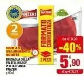 Iperal Panzeri - Bresaola Della Valtellina offerta