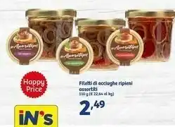 In'S Mercato Filetti Di Acciughe Ripieni offerta