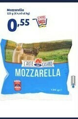 In'S Mercato L'Arte Del Casaro - Mozzarella 125 G(ml) offerta