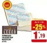 Iperal Mazzoleni Formaggio Taleggio offerta