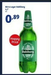 In'S Mercato Dahlberg Birra Lager offerta