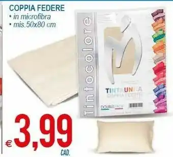 MD Discount Coppia Federe In Microfibra offerta