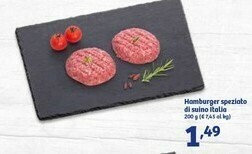 In'S Mercato In's Hamburger Speziato Di Suino offerta