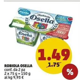 PENNY Fattorie Osella La Robiola Osella 75 G(ml) offerta