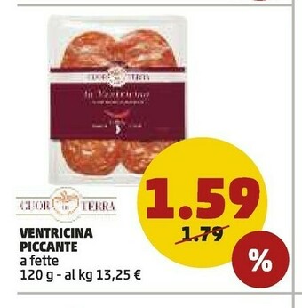 PENNY Cuor Di Terra Ventricina Piccante offerta