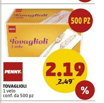 PENNY Penny Tovaglioli offerta
