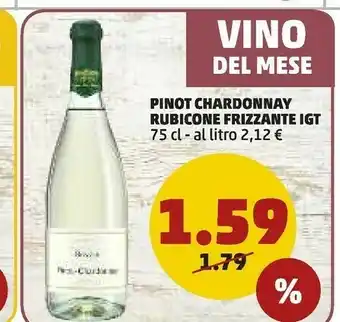 PENNY Pinot Chardonnay Rubicone Frizzante offerta