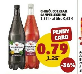 PENNY San Pellegrino Sanpellegrino - Chinò 1250 G(ml) offerta
