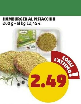 PENNY Hamburger Al Pistacchio offerta