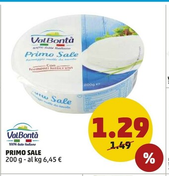 PENNY Valbontà Primo Sale offerta