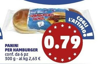 PENNY Panini Per Hamburger offerta