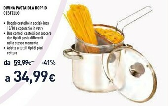 Aeternum Pastarella Con Doppio Cestello