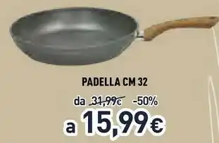 Unieuro Tognana Padella 32 Cm offerta