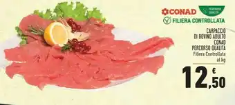 Conad Superstore Conad Carpaccio Di Bovino Adulto Percorso Qualita offerta