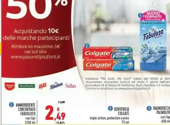 Conad Superstore Fabuloso Dentifricio offerta