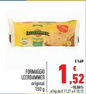 Conad Superstore Leerdammer Formaggio offerta