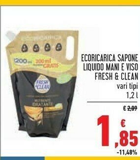 Conad Superstore Fresh & Clean Sapone liquido offerta