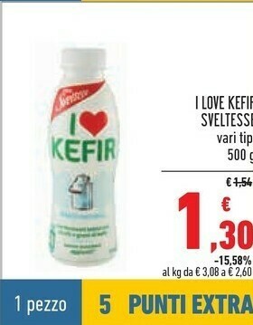 Conad City Kefir Yogurt da bere offerta