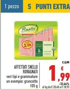 Conad Rovagnati Salumi offerta