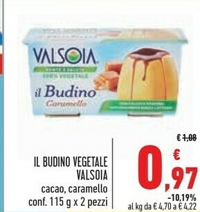Conad Valsoia Dessert offerta