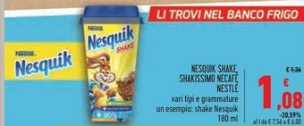 Conad Nesquik Snack offerta