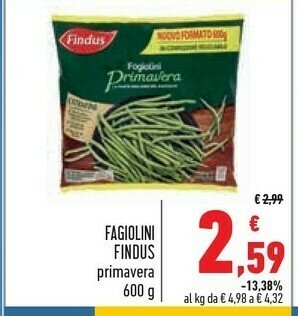 Conad Findus Surgelati offerta