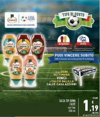 Conad Calvè Salsa offerta