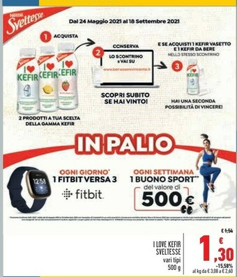 Conad Kefir Yogurt da bere offerta