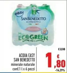 Conad Perla Acqua San Benedetto offerta