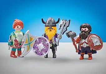 Playmobil 6588 3 nani guerrieri offerta