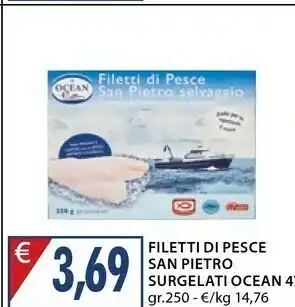 Mercatò Ocean Pesce surgelato offerta