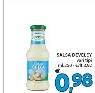 Mercatò Develey Salsa Greca 250 G(ml) offerta