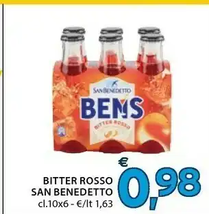 Mercatò San Benedetto Bitter Rosso Cl10x6 offerta