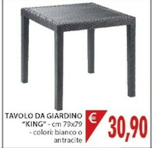 Arredo giardino