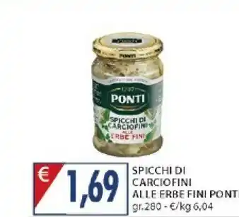Mercatò Ponti Carciofini sott'olio offerta