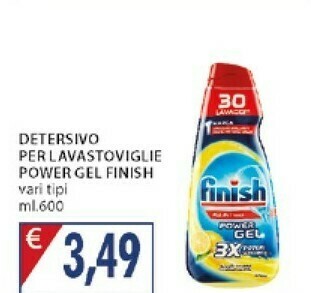Mercatò Finish Detersivo lavastoviglie offerta