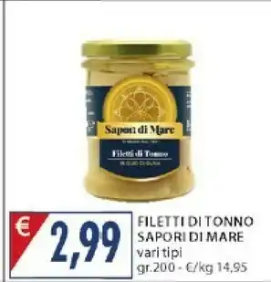 Mercatò Sapori Tonno Rio mare offerta