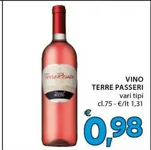 Terre passeri Vino Vari Tipi Cl75